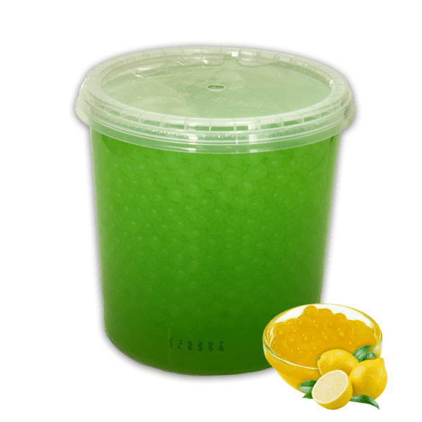 Bubble Tea Kugeln 3.4kg | Popping Boba Taiwan Original Zitrone