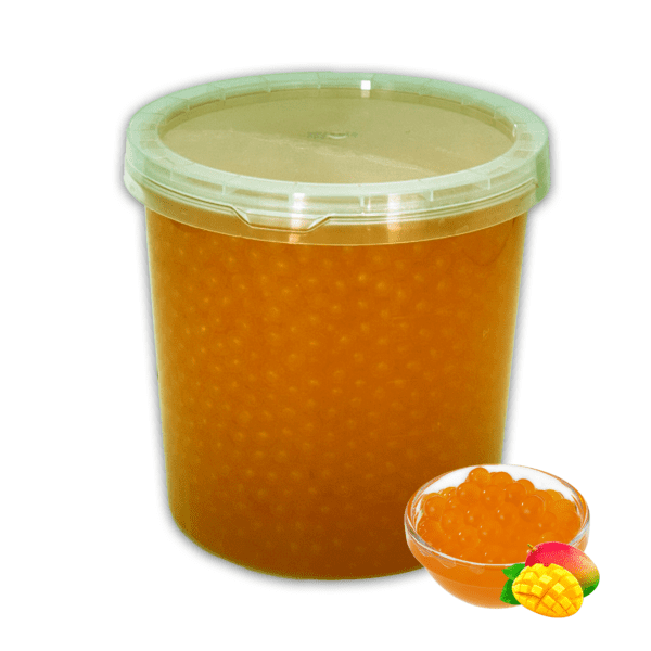Bubble Tea Kugeln 3.4kg | Popping Boba Taiwan Original Mango